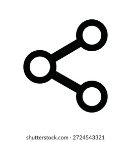 Icono negro simple que representa el símbolo de la acción en el fondo blanco