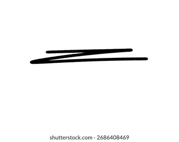 Arte de línea negro simple sobre un fondo blanco