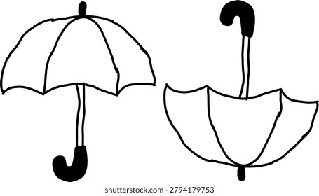 Simple black line art
