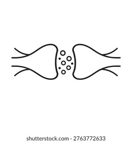 A simple black line drawing depicts a spinal disc with vertebrae and a herniated disc bulging.
