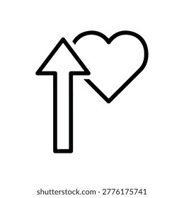 A simple black line