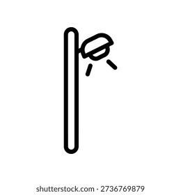 Simple black line drawing of a hand grasping a mobile phone.