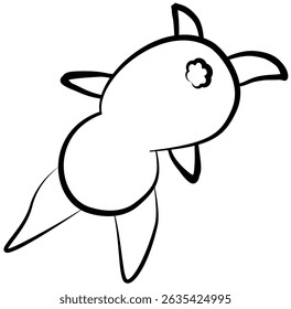 simple black line drawing of three stick figures holding hands, two smiling and one with an open mouth.