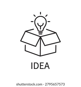 Simple black line illustration