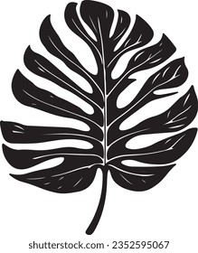 simple black line leaf vector, isolated, growth icon, nature icon