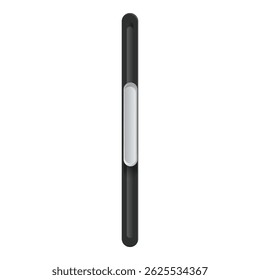Simple black loading bar with a silver indicator showing progress on a white background