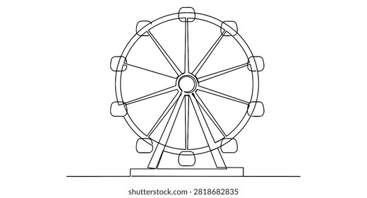 Simple black outline drawing