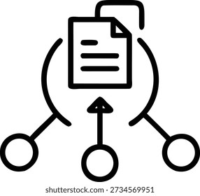 Una forma ovalada negra simple sobre un fondo blanco, ideal para diseños empresariales y corporativos.