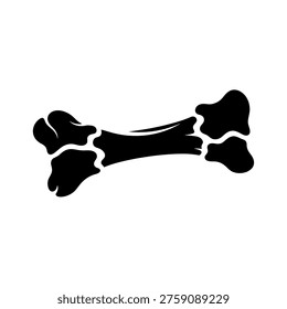 A simple black silhouette