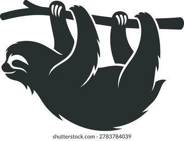 A simple black silhouette