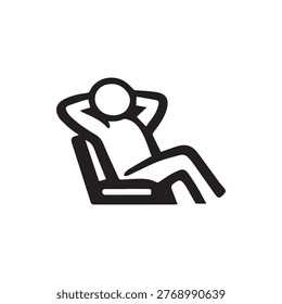 A simple black vector