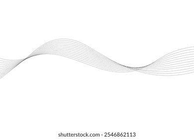 Simple black wavy lines on a plain background.