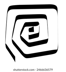 diseño estético simple en blanco y negro