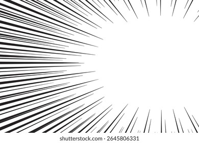Material simples de fundo de linha concentrada em preto e branco
