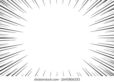 Material simples de fundo de linha concentrada em preto e branco