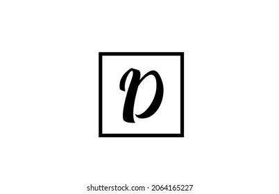 icono del logotipo de la letra D simple en blanco y negro. Diseño para empresas y empresas