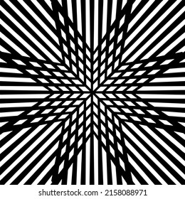 Simple black and white geometric vector pattern. Grunge textured background. Eps 10.