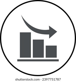 A simple black and white icon design.