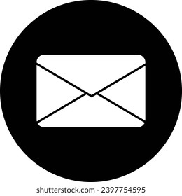 A simple black and white icon design.