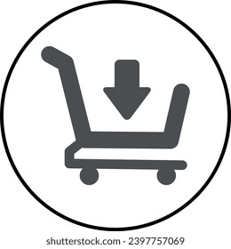 Un diseño sencillo de iconos en blanco y negro.