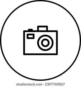 A simple black and white icon design.