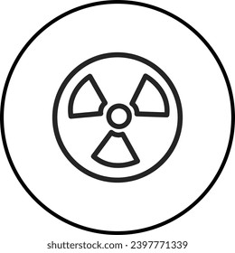 A simple black and white icon design.
