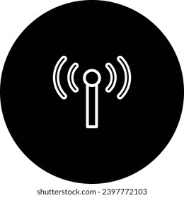 Un diseño sencillo de iconos en blanco y negro.