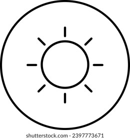 A simple black and white icon design.