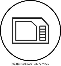 Un diseño sencillo de iconos en blanco y negro.