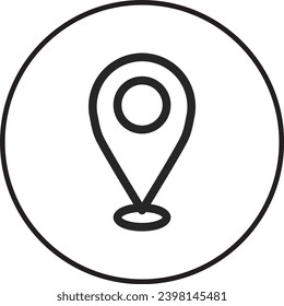 A simple black and white icon design.