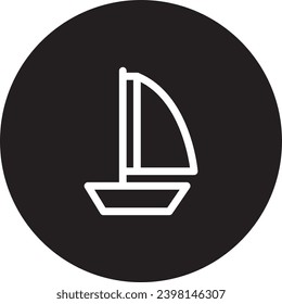 Un diseño sencillo de iconos en blanco y negro.