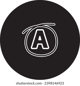 Un diseño sencillo de iconos en blanco y negro.