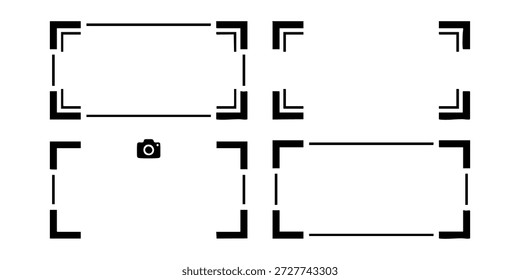Ilustración simple en blanco y negro de un patrón de forma geométrica desde un punto de vista directo con Elementos simétricos