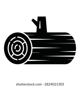 A simple black and white illustration of a vintage steam locomotive engine on railway tracks, evoking a sense of nostalgia and industrial heritage.