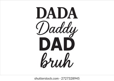 Una simple Imagen en blanco y negro con varios Términos para papá