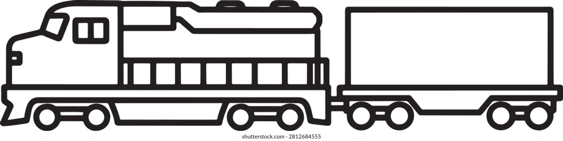 A simple black 