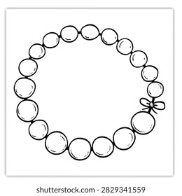 A simple black 