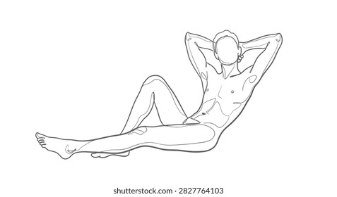 A simple black 