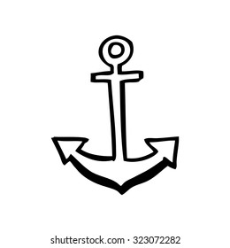einfaches Zeichenkartosymbol für schwarz-weiße Linie