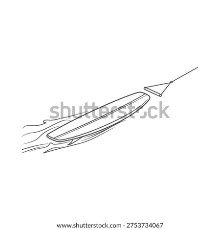 Simple black and white line drawing of a cigar or blunt being lit with smoke and flame emanating from the end on a white background