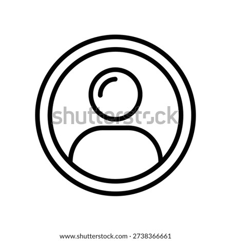 Simple black and white sad face emoticon in a clean circular outline, perfect for emotions, mood, and user interface design projects.