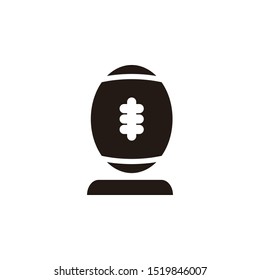 simple black and white sports icon and logo vector design