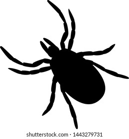 simple black and white tick symbol or icon on white background