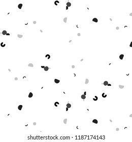 Simple black and white vector illustration. Abstract geometric background pattern
