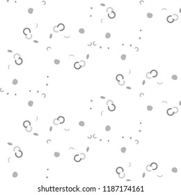 Simple black and white vector illustration. Abstract geometric background pattern