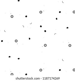 Simple black and white vector illustration. Abstract geometric background pattern