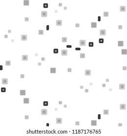 Simple black and white vector illustration. Abstract geometric background pattern