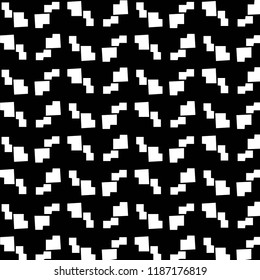Simple black and white vector illustration. Abstract geometric background pattern
