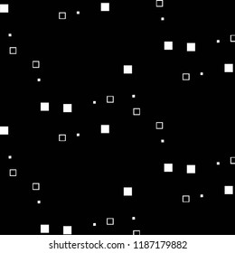 Simple black and white vector illustration. Abstract geometric background pattern