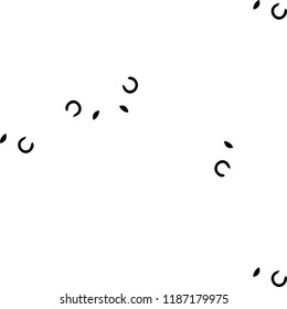 Simple black and white vector illustration. Abstract geometric background pattern
